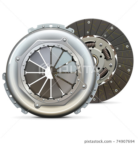 Vector Clutch Cover with Clutch Plate 74907694