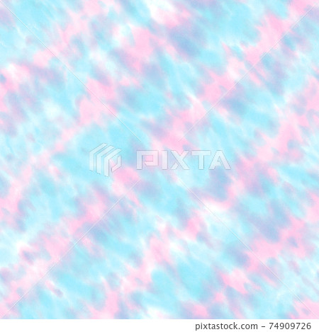 Tie dye shibori seamless pattern. Watercolour abstract texture. Tie dye shibori seamless pattern. Watercolour abstract texture. 74909726