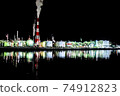 Yokkaichi Dome Mae Factory Night View Kasumigaura Ryokuchi Park 74912823