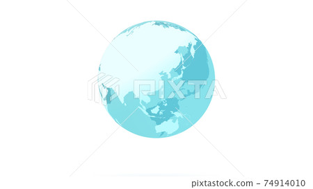Blue digital network image white background Blue digital network image white background 74914010