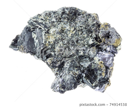 Glaucophane with Molybdenite, Pyrite and Magnetite 74914538