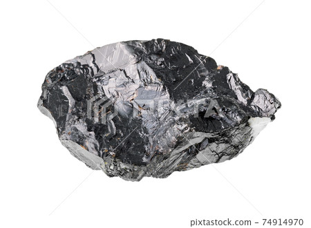 raw sphalerite ( zinc blende) rock cutout raw sphalerite ( zinc blende) rock cutout 74914970