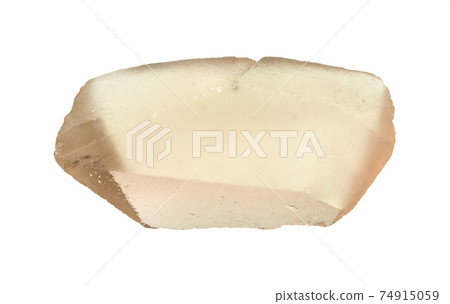 rough topaz crystal cutout on white rough topaz crystal cutout on white 74915059