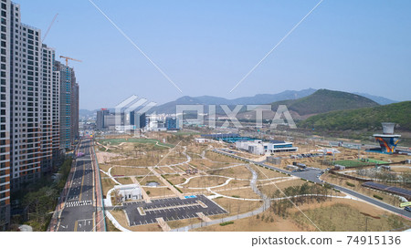 Drone photo, Gwangmyeong-si, Gyeonggi-do 74915136