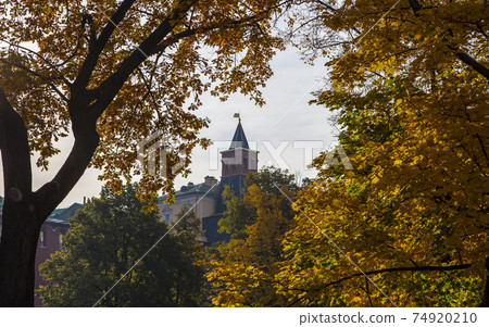Moscow Kremlin, Russia (day). 74920210