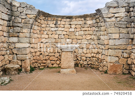 ruins of antique early christian church with a preserved altar ruins of antique early christian church with a preserved altar 74920458