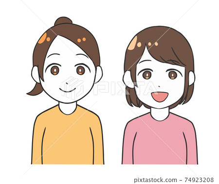 同性戀夫婦女同性戀者 同性戀夫婦女同性戀者 74923208