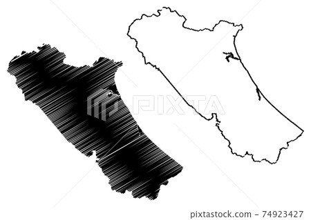 Quang Binh Province map vector.... 74923427