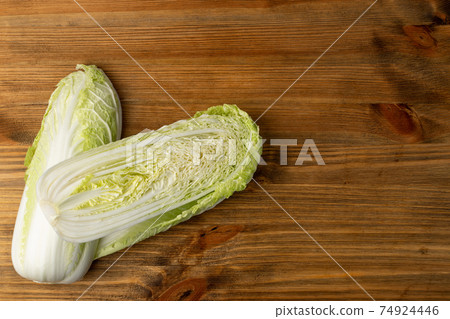 Whole Chinese Cabbage, Napa Cabbage or Wombok 74924446