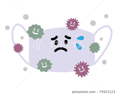 臟面具矢量圖 臟面具矢量圖 74925123