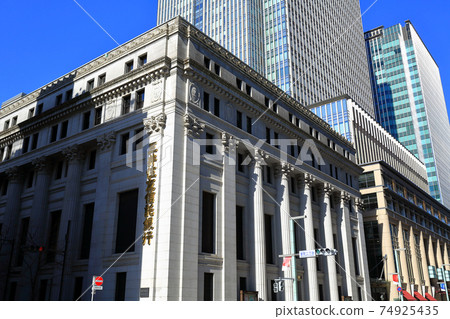 Tokyo Nihonbashi cityscape Mitsui Main Building Tokyo Nihonbashi cityscape Mitsui Main Building 74925435