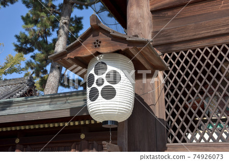 北野天滿宮神社星目碗燈籠京都市 74926073
