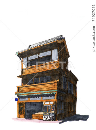 昭和初期的干貨店插圖 74927021