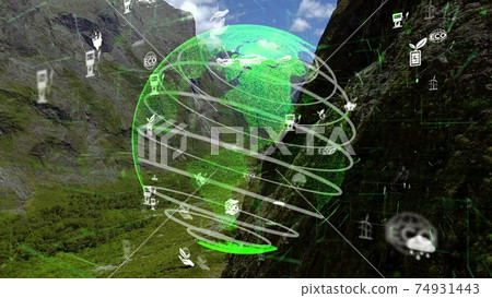 Future environmental conservation and sustainable ESG modernizat 74931443