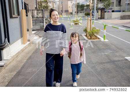 First time attending school First time attending school 74932802