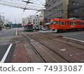 鐵路交叉口候車 74933087