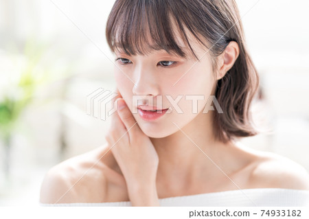 十幾歲的女孩美女 74933182