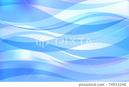 Water flow and smooth line background - Stock Illustration [74933248 ...