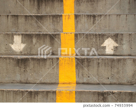 Old stairs of the overpass in the city Old stairs of the overpass in the city 74933994