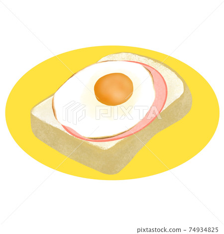 Ham Egg Toast Ham Egg Toast 74934825