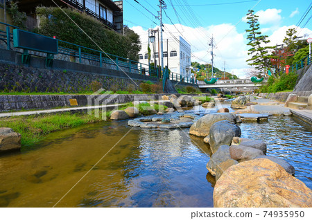 玉松栗溫泉多摩湯河足浴長廊松江市 74935950