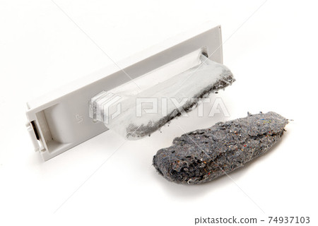 Garbage in washing machine and lint filter 74937103
