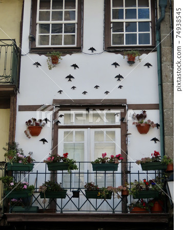 Portuguese Guimaraes swallow and flower wall decoration Portuguese Guimaraes swallow and flower wall decoration 74938545
