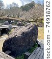 Big rock in the park Big rock in the park 74938762