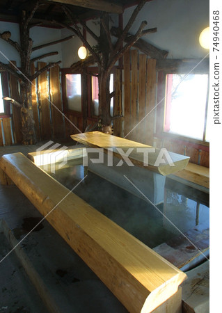 Kawayu Onsen Station JR Kawayu Onsen Station B66 Kusami Main Line A station where you can enjoy footbaths 74940468