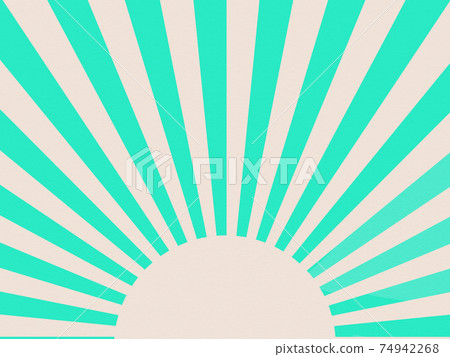 Light blue and beige radiation-concentrated lines Light blue and beige radiation-concentrated lines 74942268