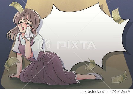 Retro shojo manga style, money dances, tragic heroine, housewife, nursery teacher, light-up, banner style Retro shojo manga style, money dances, tragic heroine, housewife, nursery teacher, light-up, banner style 74942659