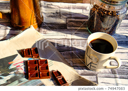 Coffee and chocolate Coffee and chocolate 74947083