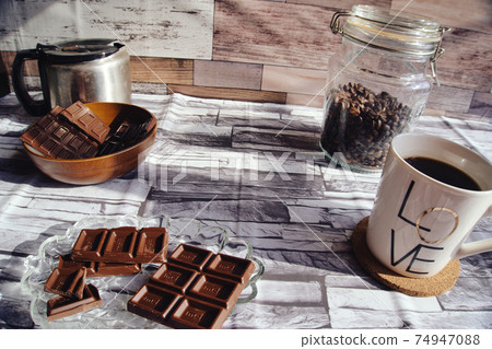 Coffee and chocolate Coffee and chocolate 74947088