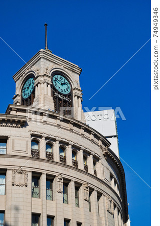 銀座4丁目十字路口(東京都中央區) 銀座4丁目十字路口(東京都中央區) 74949346