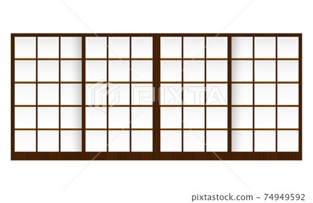 Shoji / Fusuma日式矢量圖 74949592