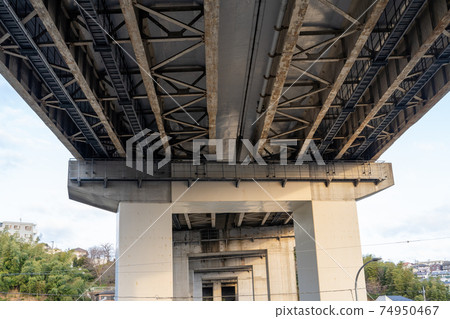 Highway bridge Highway bridge 74950467