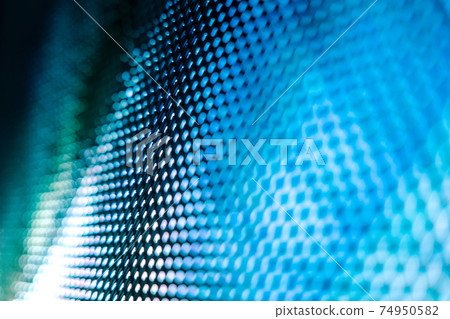 CloseUp LED blurred screen. LED soft focus background. abstract background ideal for design. 74950582