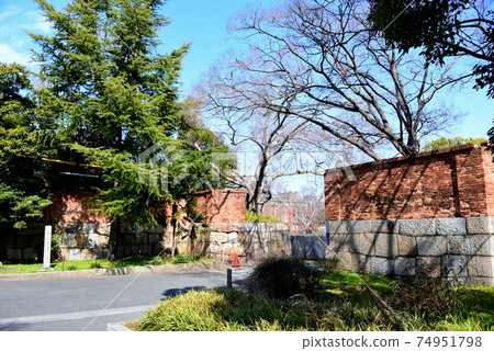 Osaka Arsenal Ruins in Osaka Castle Park Osaka Arsenal Ruins in Osaka Castle Park 74951798