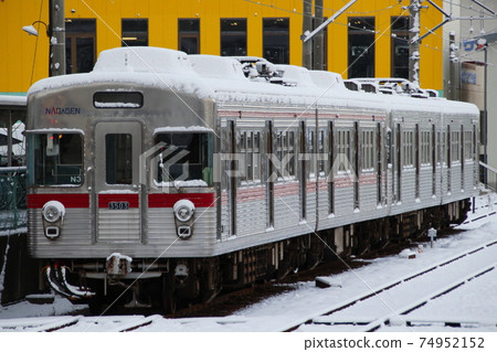 長野電鐵3500系列冬季 長野電鐵3500系列冬季 74952152