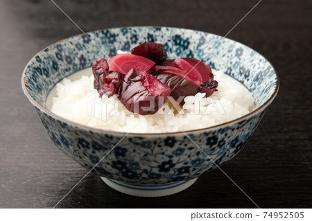 Shibazuke and rice Shibazuke and rice 74952505