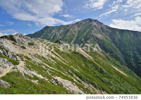 The ridge line from Mt. 74953836