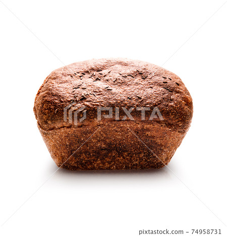 Rye baked bread 74958731