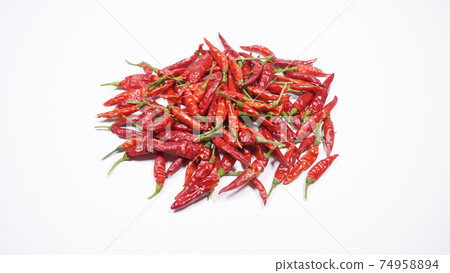 深紅色的辣椒 深紅色的辣椒 74958894