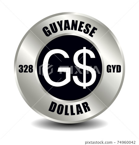 Guyanese Dollar GYD Stock Illustration 74960042 PIXTA   74960042 