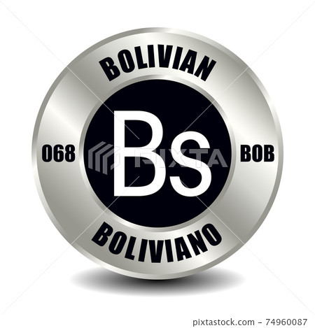 Bolivian boliviano BOB 74960087