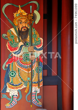 台灣布政使,台灣布政使司衙門,台北市植物園,藩司行署,第二級古蹟,門神 74961099