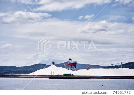 Mitsugo Island, Kure City, Hiroshima Prefecture, Salt Island, Industrial Salt Storage Island 74961772