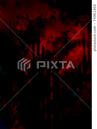 Red and black bleeding texture background Red and black bleeding texture background 74961868