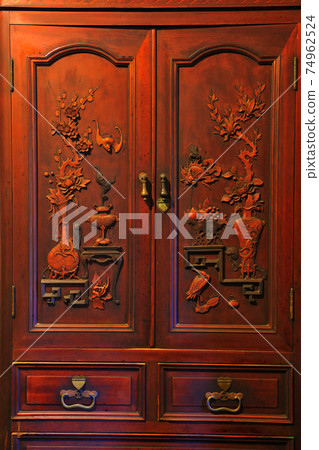 深坑黃氏永安居,永安居,深坑永安居,深坑古厝,三級古蹟,閩南建築,三合院,衣櫃,民宅,古物,古董 74962524