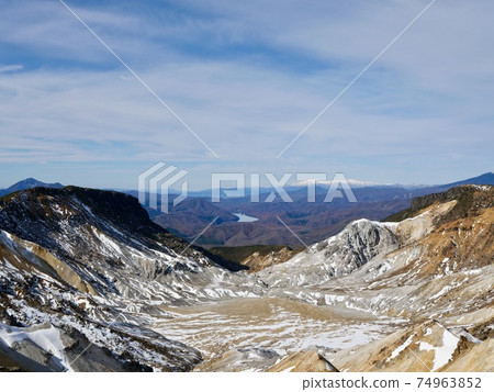 阿達特拉山努馬諾維拉火山口冬天 阿達特拉山努馬諾維拉火山口冬天 74963852